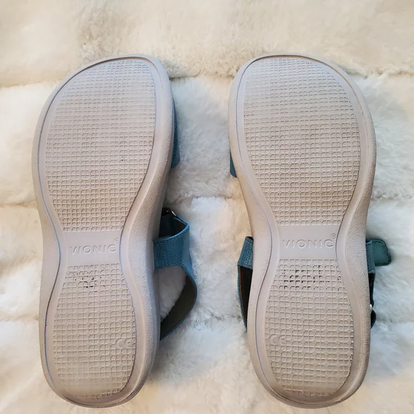 Vionic Blue Strappy Sandals - Picture 5 of 5